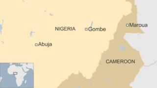Gombe map 22 July 2015