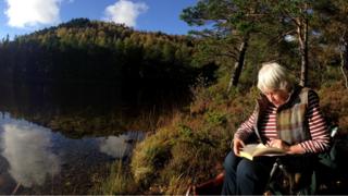 Woman reading