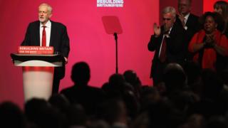 Speech of Corbyn