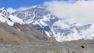 Everest view from Tibetan side