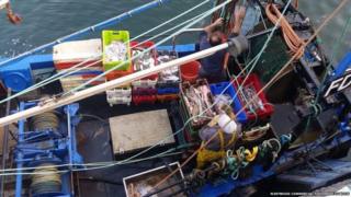 Fleetwood fishing vessel
