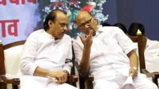 शरद पवार, अजित पवार
