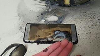 Por qué explotan las baterías de teléfono Galaxy Note 7 de Samsung ...