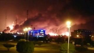 Hifadhi za mafuta za Saudia kufuatia Shambulio la waasi wa Houthi