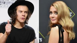 Harry Styles and Josephine Langford