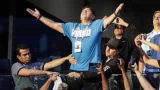 Diego Maradona.