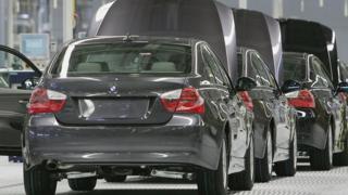 BMW cars (file photo)