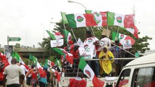 2016 NLC protest for Nigeria ontop fuel price increase to N145