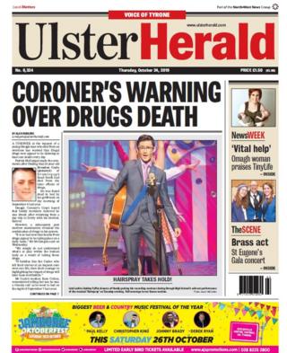 Ulster Herald front page