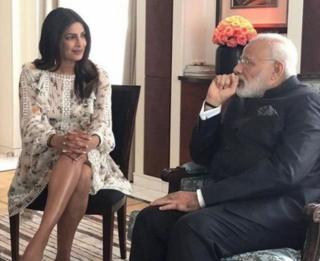 Priyanka Chopra, India, Modi