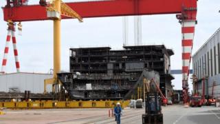 St-Nazaire shipyard