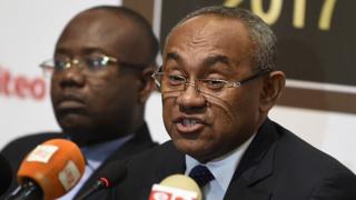 Le président de la CAF, Ahmad