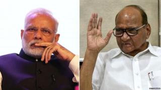 शरद पवार आणि मोदी