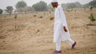 Aarẹ Buhari ni oko rẹ̀ nilu Daura