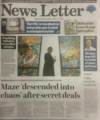 News Letter front page 19/12/2018