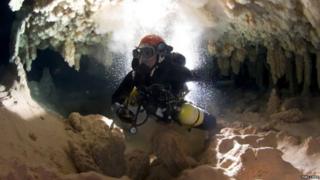 UNDERWATER CAVE