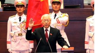 Tổng Bí thư Nguyễn Phú Trọng tuyên thệ nhậm chức Chủ tịch nước hôm 23/10