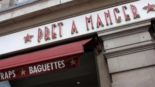 Pret A Manger shop frit