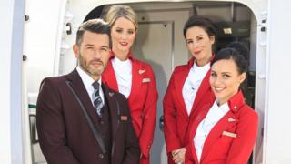 Virgin Atlantic flight attendants