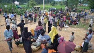 Bangladeş sınırındaki Arakan Müslümanları
