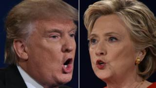 Donald Trump y Hillary Clinton