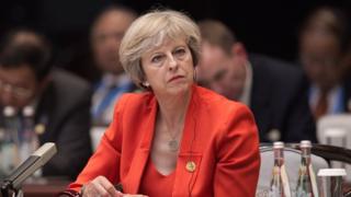 英國首相特雷莎‧梅