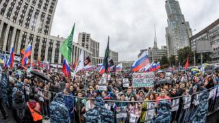 Митинг на Сахарова