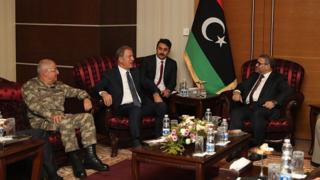 Hulusi Akar Libya'da