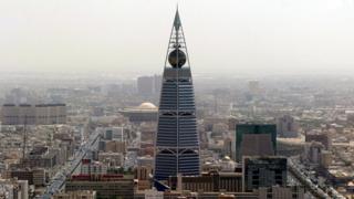 A view of the Saudi capital Riyadh
