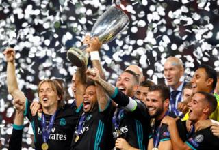El Real Madrid ha ganado la Supercopa de Europa en cuatro ocasiones.