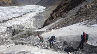अर्गन आइस फॉल