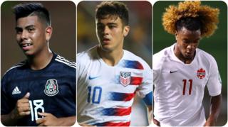 Efrain Alvarez, Gio Reyna, Jayden Nelson