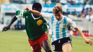 Benjaming Massing y Claudio Caniggia