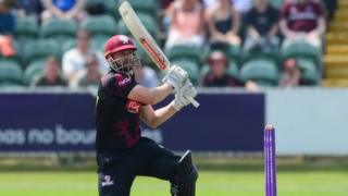 James Hildreth's knock of 159 surpassed his previous best of 151 against Scotland in 2009