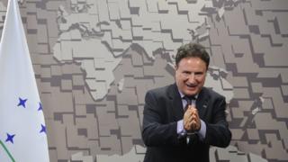 Chefe-geral da Empresa Brasileira de Pesquisa Agropecuária (Embrapa Territorial), Evaristo Eduardo de Miranda na Comissão de Agricultura e Reforma Agrária (CRA) do Senado realiza audiência interativa para discutir Plano de Macrologística do Agro.