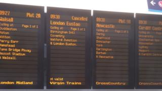 Board at New Street