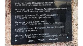 Камень памяти погибших