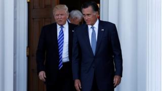 Donald Trump ve Mitt Romney