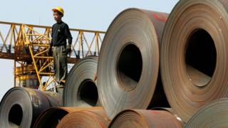 China, steel