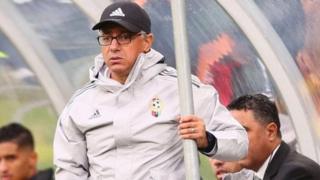 Adel Amrouche était aux commandes lors du match nul 0-0 contre l'Afrique du Sud.