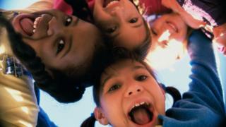Niños felices