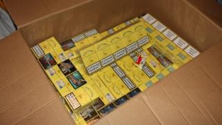 Illegal cigarettes