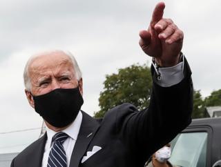 Joe Biden is leading polls nationally although the race in Florida has narrowed in the past week