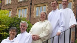 Sandra Birdsall, Jonathon Wright, James Griffiths, Rhian Linecar, Terry Cox and Kent Middleton