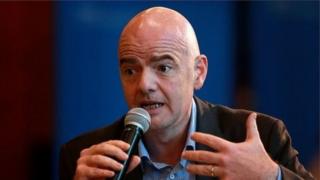 Gianni Infantino, le président de la Fifa
