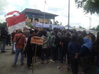demo anti pembangunan bandara yogyakarta