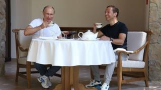 Путин и Медведев