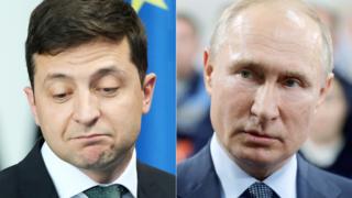 Зеленський і Путін