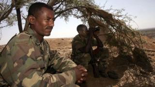 Wanajeshi wa Ethiopia katika doria