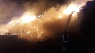 Saltby fire